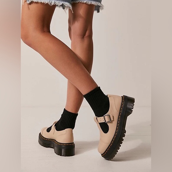 Dr. Marten Bethan T-Bar Platform Shoe - Picture 11 of 12